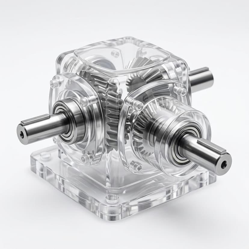 Right-Angle Gearboxes for Tight Space Layouts