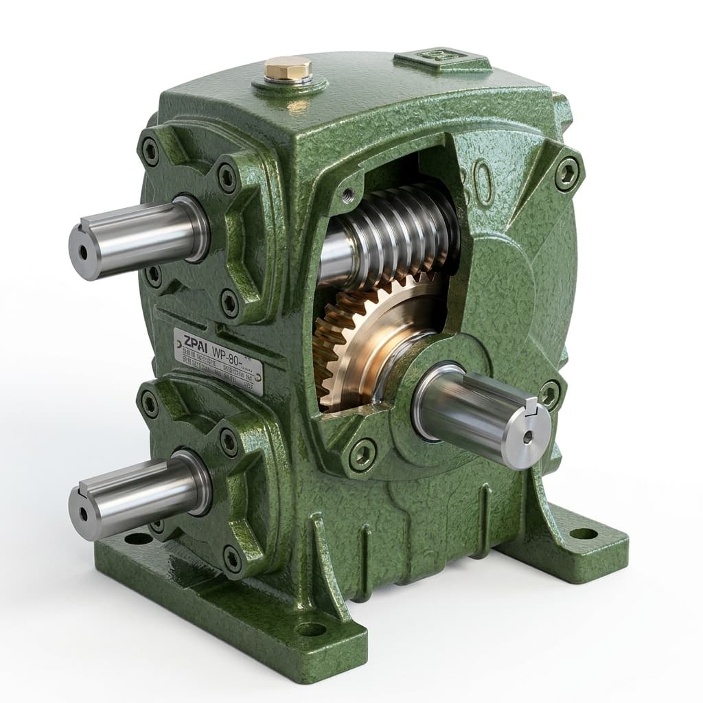 Worm Gearboxes for Quiet and Self-Locking Motion