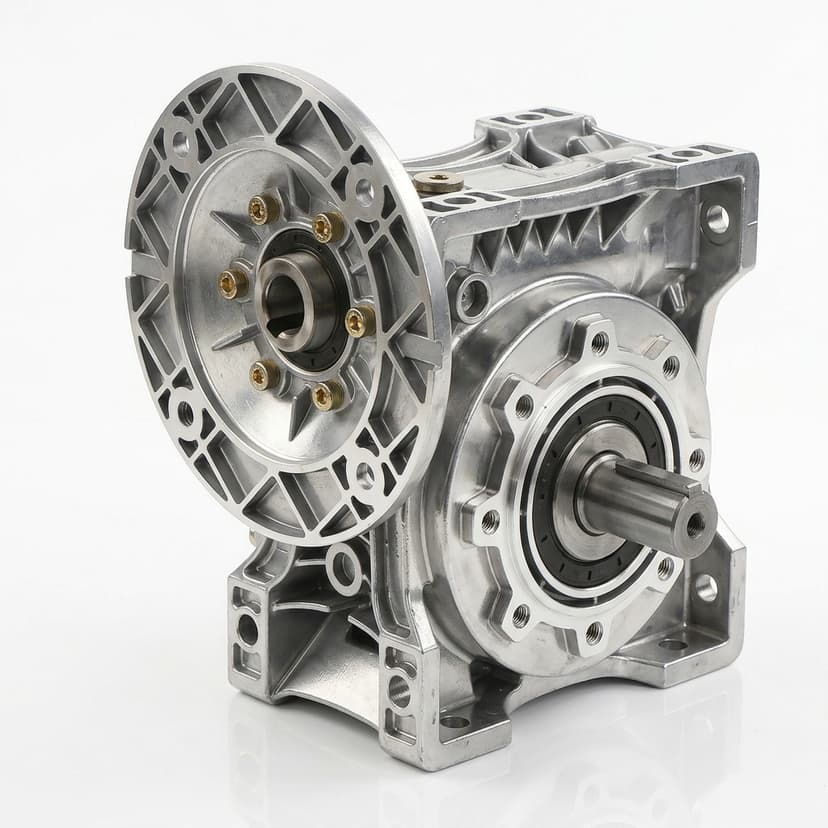 Worm Gearboxes for Quiet and Self-Locking Motion